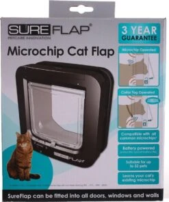 SureFlap Microchip Kattenluik M - Bruin - 12 X 14 Cm -Winkel Voor Kattenbenodigdheden 1004x1200 4