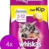 Whiskas Brokjes Junior Kip - Kattenvoer - 4 X 950 G -Winkel Voor Kattenbenodigdheden 1011x1200