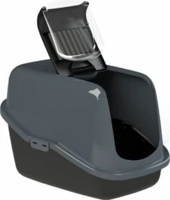 PeeWee Kattenbak EcoHus Startpakket - Antraciet - 56 X 39 X 38,5 Cm -Winkel Voor Kattenbenodigdheden 1017x1200 1