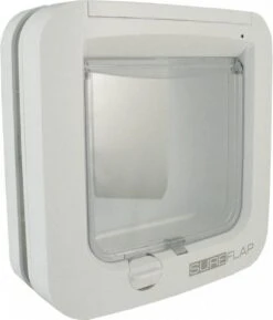 Sureflap Dierenluik Microchip S - Kattenluik - 20x20x7 Cm Wit -Winkel Voor Kattenbenodigdheden 1024x1200