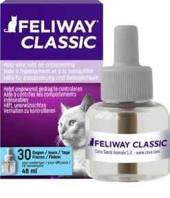 Feliway Classic - Navulling - 48 Ml - Anti-stress Kat 22 Feliway Classic - Navulling - 48 Ml - Anti-stress Kat -Winkel Voor Kattenbenodigdheden 1032x1200