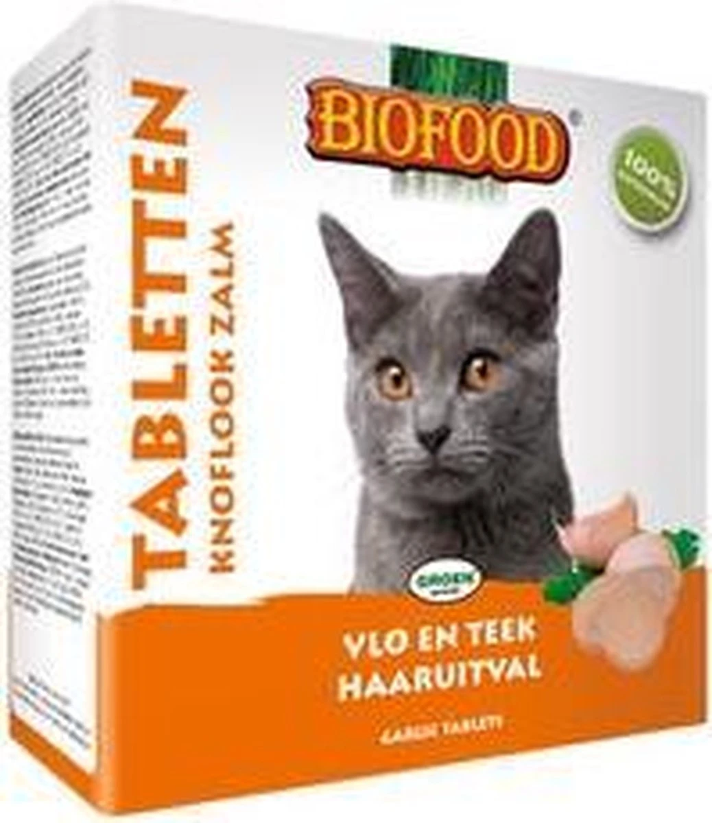 Biofood Kattensnoepjes Anti-Vlo - Zalm - 100 St 6 Biofood Kattensnoepjes Anti-Vlo - Zalm - 100 St - Afbeelding 4