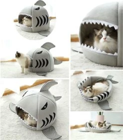 MikaMax Haai Hondenmand - Kattenmand - Dierenmand - Huisdierkussen - Mand Of Bed - Origineel - Extra Zacht Materiaal - 42 X 42 X 36 Cm 27 MikaMax Haai Hondenmand - Kattenmand - Dierenmand - Huisdierkussen - Mand Of Bed - Origineel - Extra Zacht Materiaal - 42 X 42 X 36 Cm -Winkel Voor Kattenbenodigdheden 1050x1200