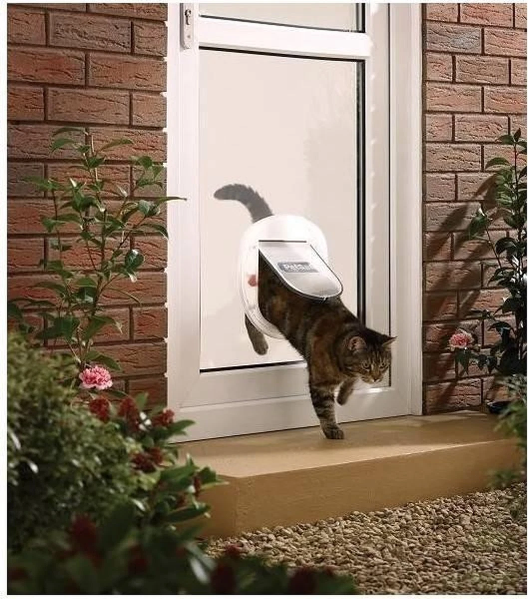 Petsafe 200 Kattenluik - Wit - L - 29,4 X 29,5 X 5 Cm 9 Petsafe 200 Kattenluik - Wit - L - 29,4 X 29,5 X 5 Cm - Afbeelding 7