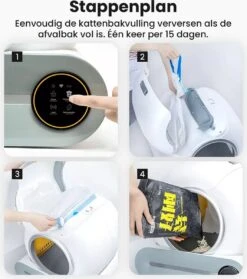 Dierboel Automatische Kattenbak - Zelfreinigende Kattenbak Met App - Ook Geschikt Voor Grote Katten 65L -Winkel Voor Kattenbenodigdheden 1063x1200 3