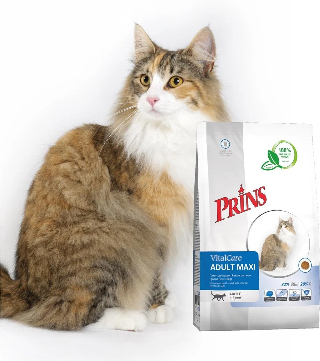 Prins VitalCare Adult Maxi - Kattenvoer - 10 Kg - Kat 6 Prins VitalCare Adult Maxi - Kattenvoer - 10 Kg - Kat - Afbeelding 4