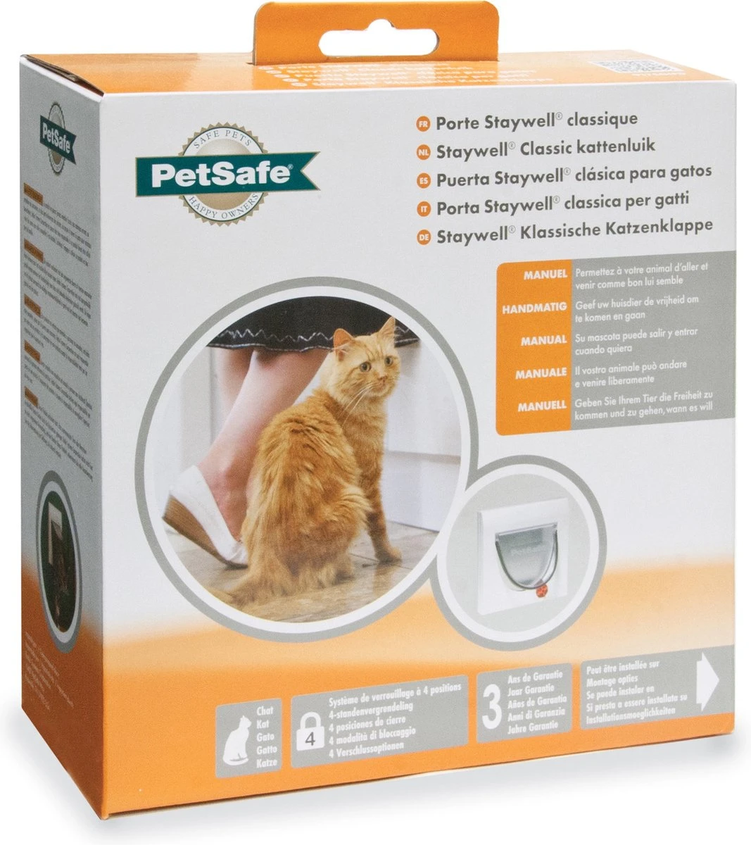 Petsafe 917 Classic - Incl. Tunnel - Wit - Kattenluik - Ø 22.4 Cm 10 Petsafe 917 Classic - Incl. Tunnel - Wit - Kattenluik - Ø 22.4 Cm - Afbeelding 8