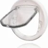 Kattenluik Voor Deur - Rond - Met Lock Functie 19x 19cm - Wit - Deurluik Voor Kat - Huisdierluik -Winkel Voor Kattenbenodigdheden 1071x1200 3