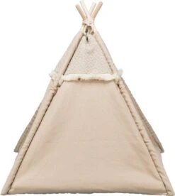 Trixie Kattenmand Tipi Boho Beige - 55X55X65 CM -Winkel Voor Kattenbenodigdheden 1072x1200 3
