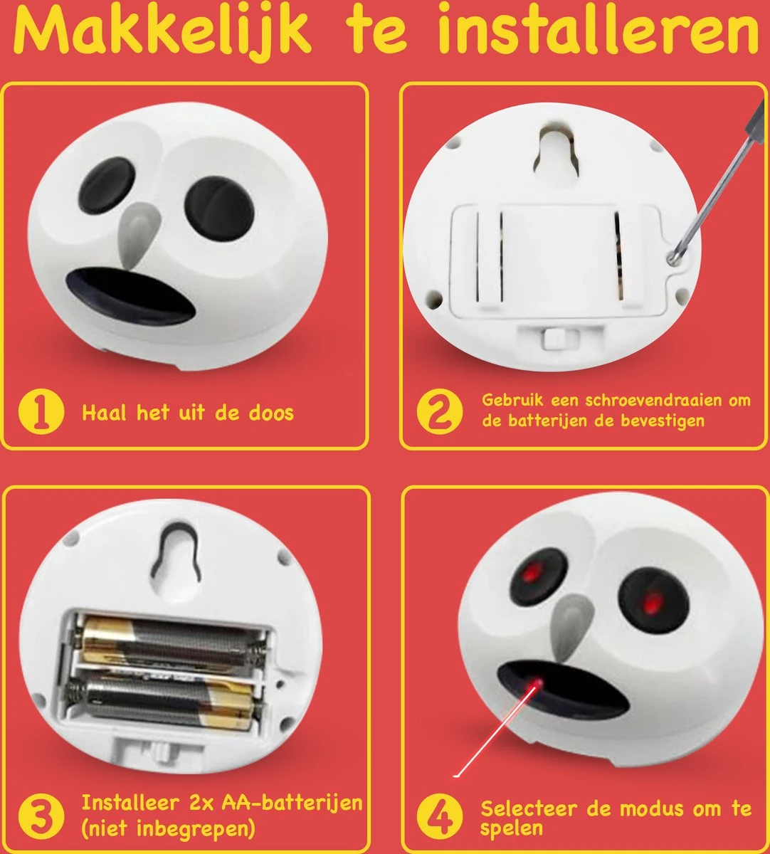 Kattenspeeltjes - Kattenspeelgoed Intelligentie - Laser - Kattenspeelgoed Elektrisch - Kattenspeelgoed Interactief 6 Kattenspeeltjes - Kattenspeelgoed Intelligentie - Laser - Kattenspeelgoed Elektrisch - Kattenspeelgoed Interactief - Afbeelding 4