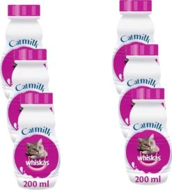 Whiskas Catmilk Melk - Kattensnack - 6 X 200 Ml 7 Whiskas Catmilk Melk - Kattensnack - 6 X 200 Ml -Winkel Voor Kattenbenodigdheden 1085x1200
