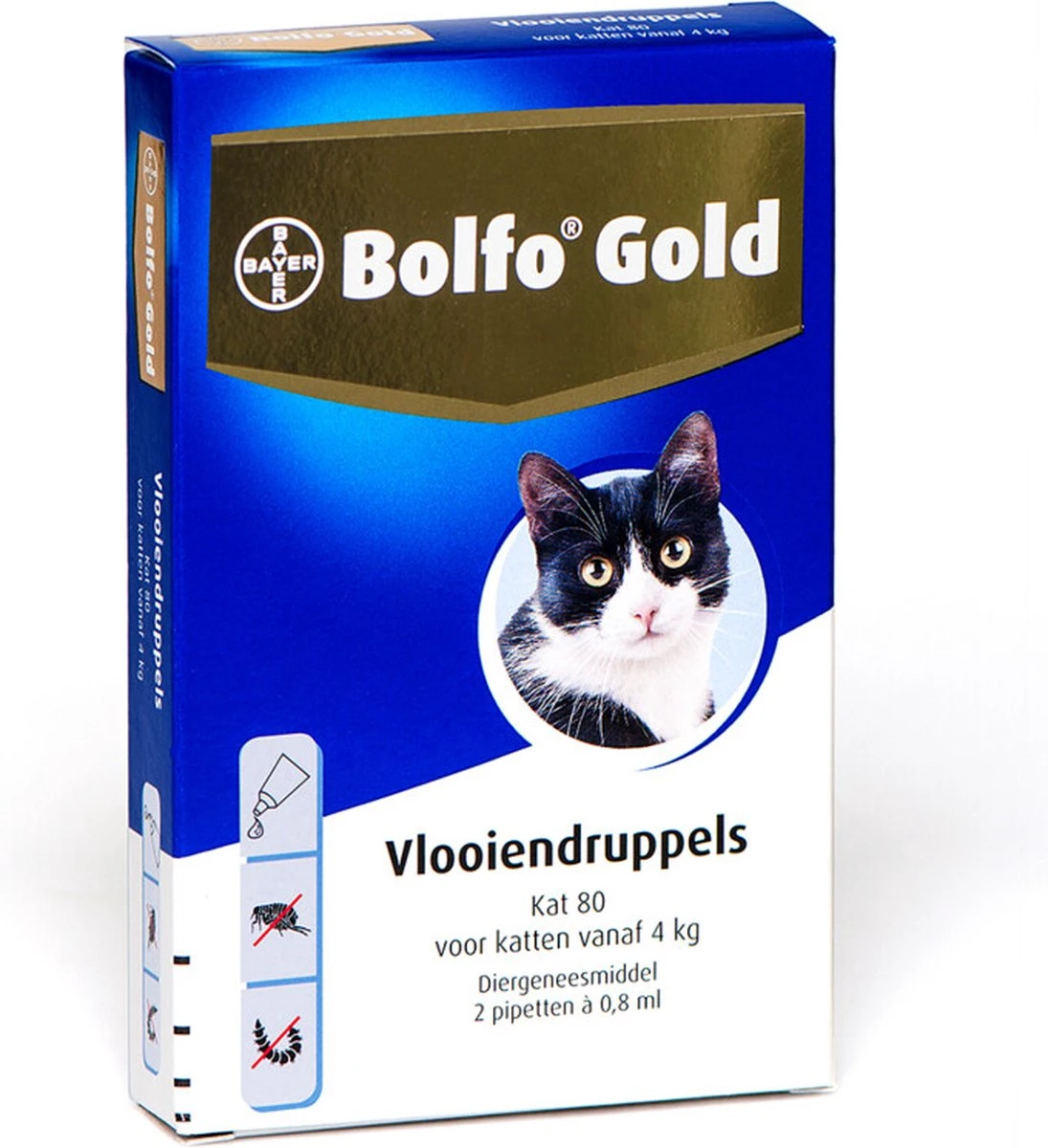 Bayer Bolfo Gold 40 Anti Vlooienmiddel - Kat - 0 Tot 4 Kg - 4 Pipetten 11 Bayer Bolfo Gold 40 Anti Vlooienmiddel - Kat - 0 Tot 4 Kg - 4 Pipetten - Afbeelding 9