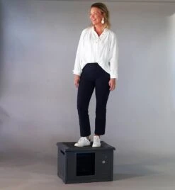 RHRQuality Kattenhuis Voor Binnen En Buiten Kattenhok Villa De Luxe Grijs -Winkel Voor Kattenbenodigdheden 1104x1200 1