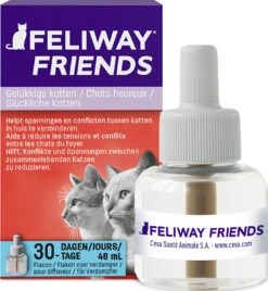 Feliway Friends - Navulling - 1 X 48 Ml - Anti-conflict Voor Katten -Winkel Voor Kattenbenodigdheden 1105x1200