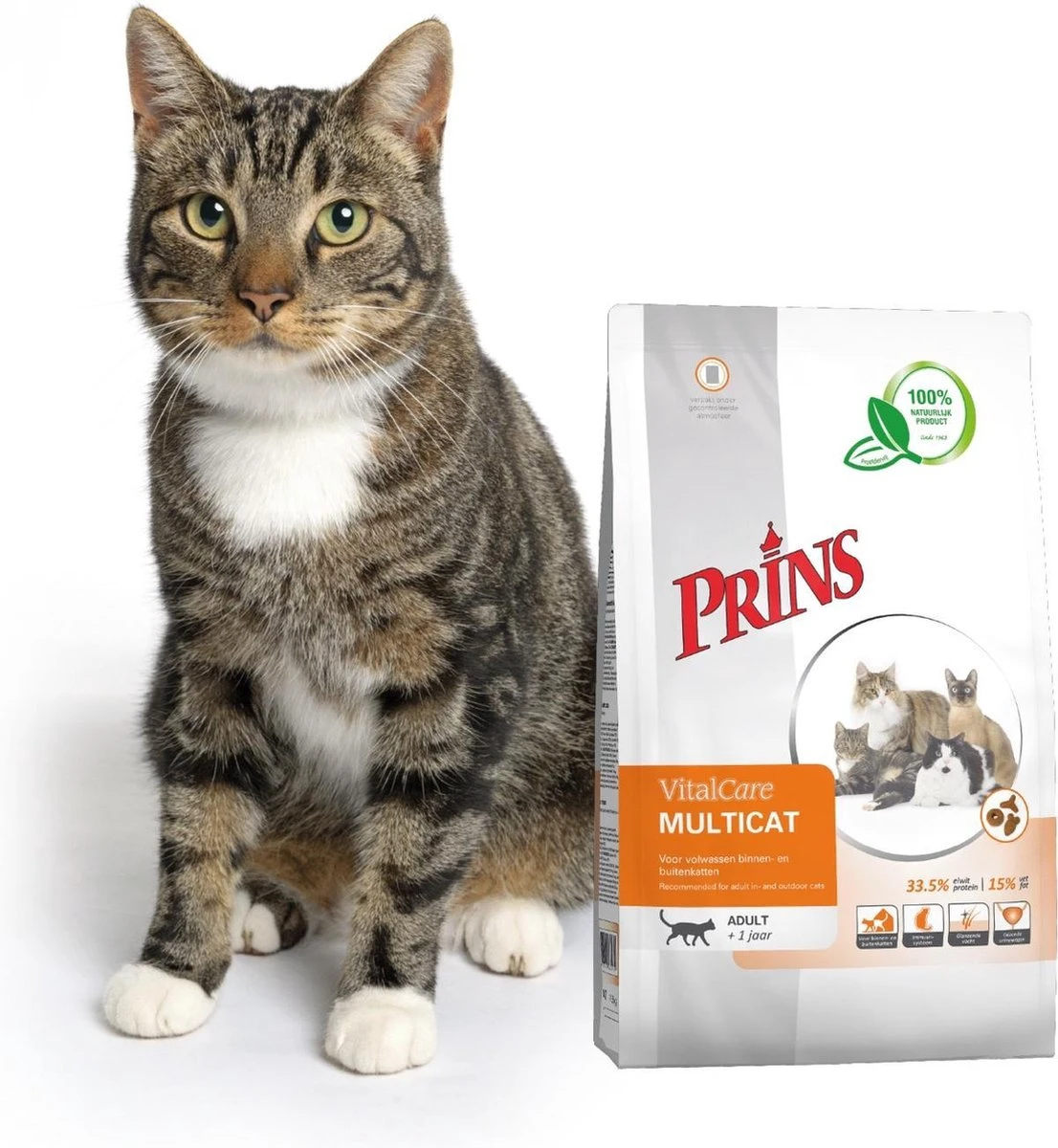 Prins VitalCare Multicat 10 Kg - Kat 5 Prins VitalCare Multicat 10 Kg - Kat - Afbeelding 3