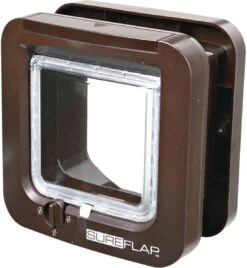 SureFlap Microchip Kattenluik M - Bruin - 12 X 14 Cm -Winkel Voor Kattenbenodigdheden 1107x1200 4