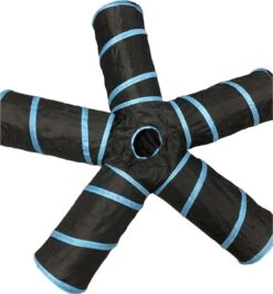 Adori Katten Tunnel 5 Gangen - Kattenspeelgoed - Ø25x50 Cm Zwart 9 Adori Katten Tunnel 5 Gangen - Kattenspeelgoed - Ø25x50 Cm Zwart -Winkel Voor Kattenbenodigdheden 1115x1200 3