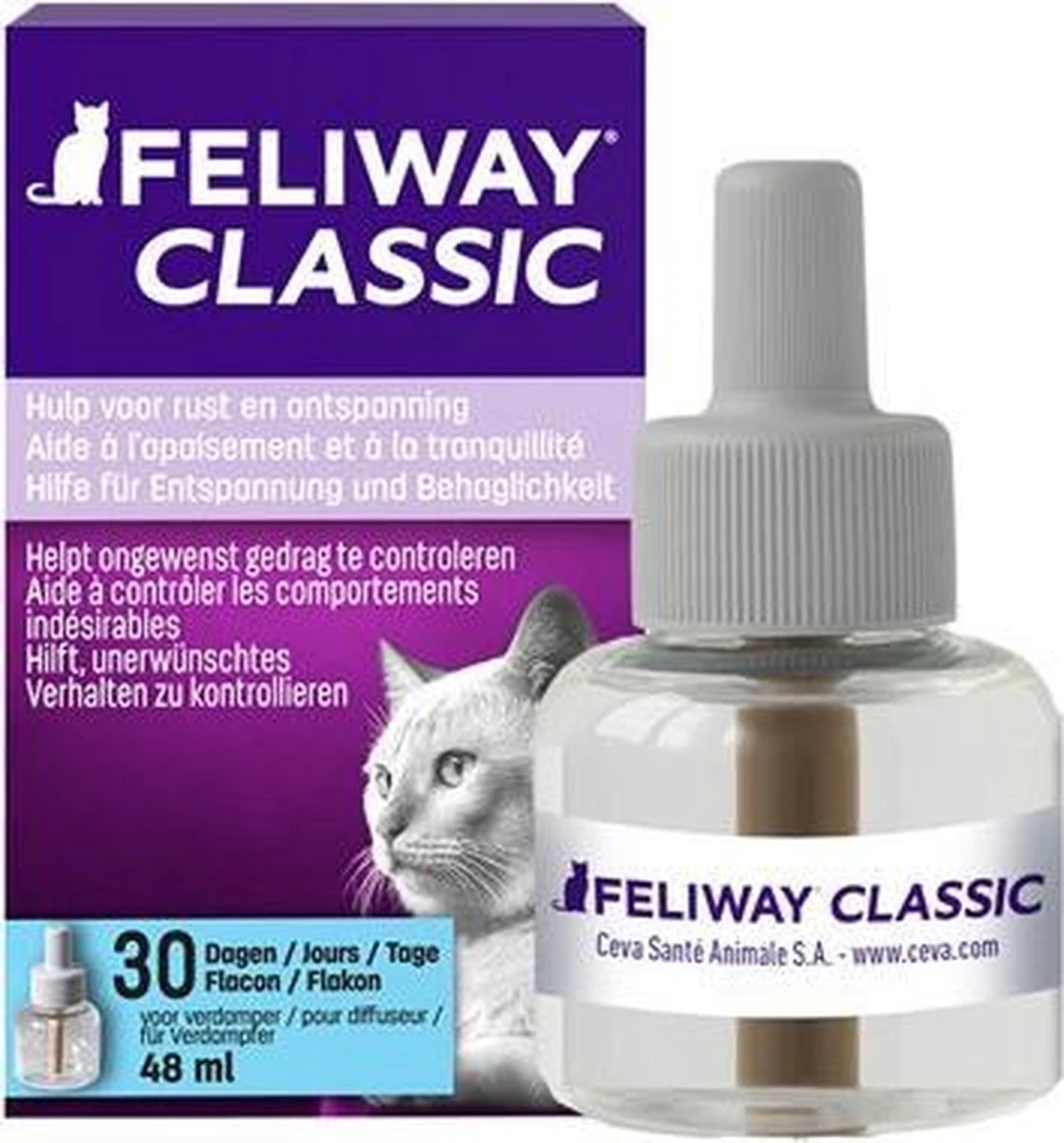 Feliway Classic Navulling Duopack (2 St) - 48 Ml 3 Feliway Classic Navulling Duopack (2 St) - 48 Ml