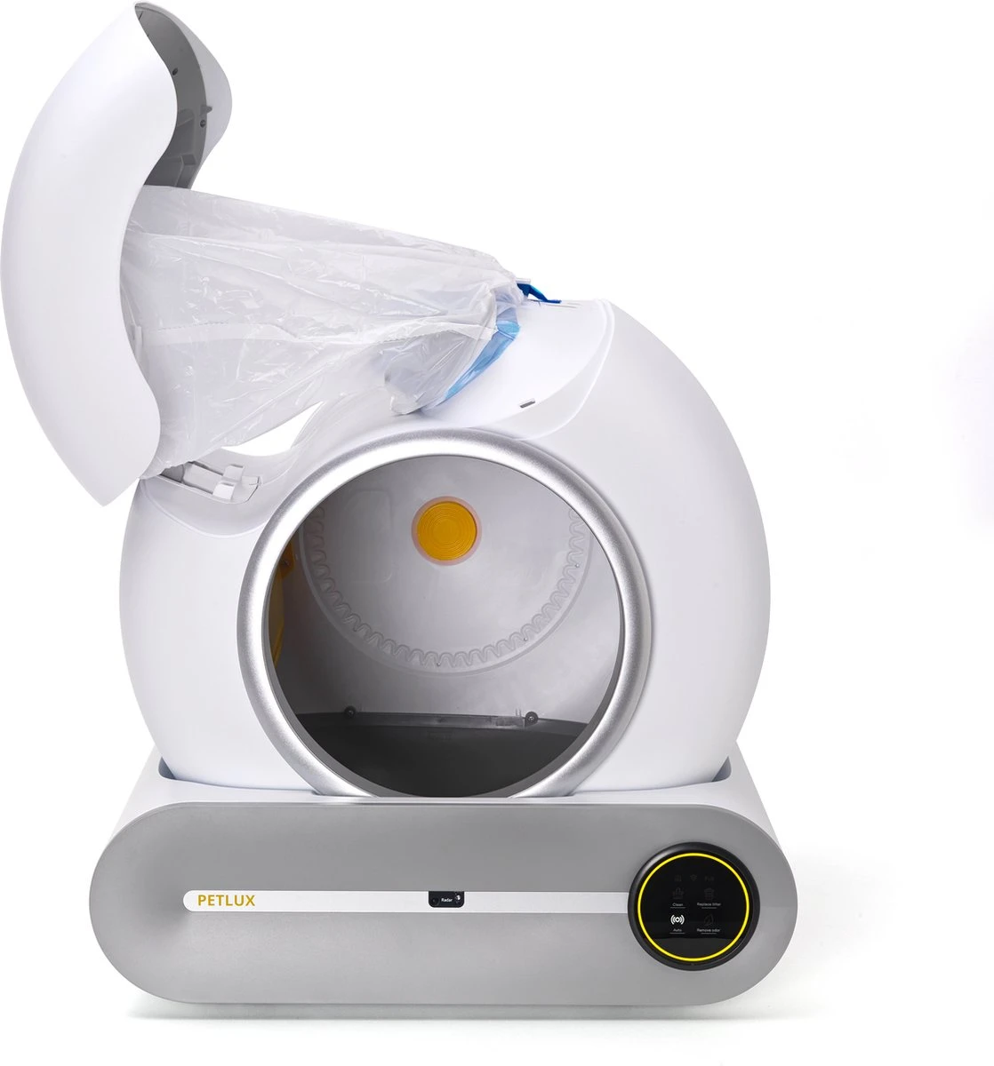 Merkloos Petlux® Zelfreinigende Automatische Kattenbak Met App En LED-Touch 10 Merkloos Petlux® Zelfreinigende Automatische Kattenbak Met App En LED-Touch - Afbeelding 8