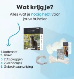 Kattennet Voor Balkon 4x10 Meter - Katten Gaas - Kattennet Balkon - Katten Net - Transparant -Winkel Voor Kattenbenodigdheden 1123x1200 1