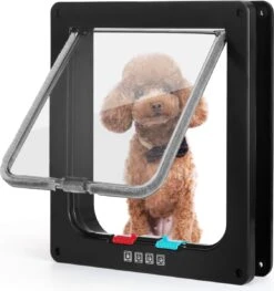 Nobleza Kattenluik Met Tunnel - 4 Vergrendelingsstanden - Weerbestendig - Binnen En Buiten - 28.5 X 25 Cm - Maat XL - Zwart -Winkel Voor Kattenbenodigdheden 1127x1200 1