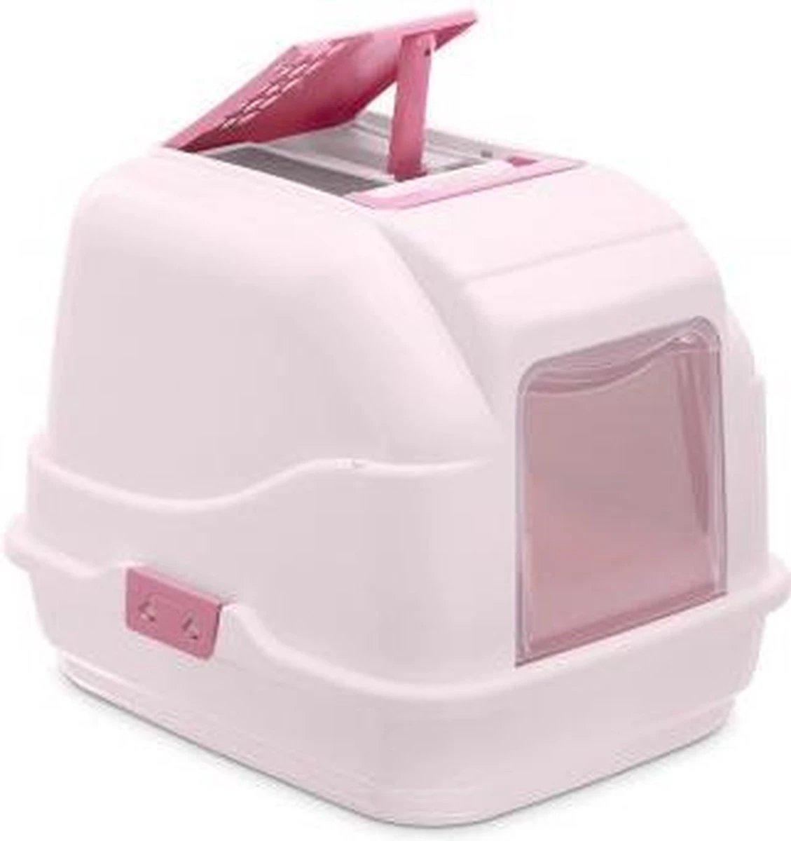 Imac Easy Cat - Roze - Kattenbak - 40,5 X 50 X 41 Cm 7 Imac Easy Cat - Roze - Kattenbak - 40,5 X 50 X 41 Cm - Afbeelding 5