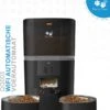 Pretty Paws QQ003 - Wifi Voermachine - Dubbele Voerbakjes - Zwart - Kat - 6L 1 Pretty Paws QQ003 - Wifi Voermachine - Dubbele Voerbakjes - Zwart - Kat - 6L -Winkel Voor Kattenbenodigdheden 1138x1200