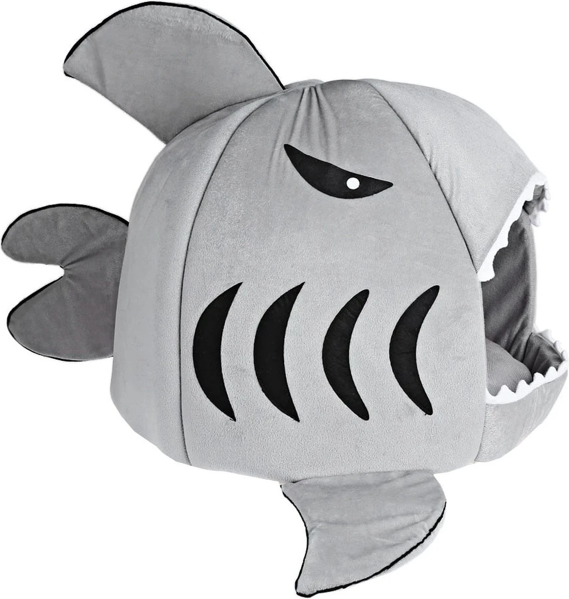 MikaMax Haai Hondenmand - Kattenmand - Dierenmand - Huisdierkussen - Mand Of Bed - Origineel - Extra Zacht Materiaal - 42 X 42 X 36 Cm 13 MikaMax Haai Hondenmand - Kattenmand - Dierenmand - Huisdierkussen - Mand Of Bed - Origineel - Extra Zacht Materiaal - 42 X 42 X 36 Cm - Afbeelding 11