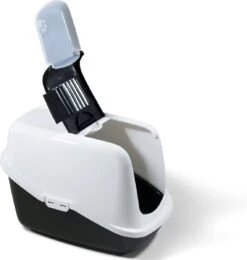 Savic Kattenbak Nestor - Kattenbak - Zwart/Wit - 56 X 39 X 38,5 18 Savic Kattenbak Nestor - Kattenbak - Zwart/Wit - 56 X 39 X 38,5 -Winkel Voor Kattenbenodigdheden 1141x1200 5