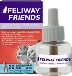Feliway Friends - Navulling - 1 X 48 Ml - Anti-conflict Voor Katten -Winkel Voor Kattenbenodigdheden 1148x1200