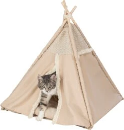 Trixie Kattenmand Tipi Boho Beige - 55X55X65 CM -Winkel Voor Kattenbenodigdheden 1148x1200 6