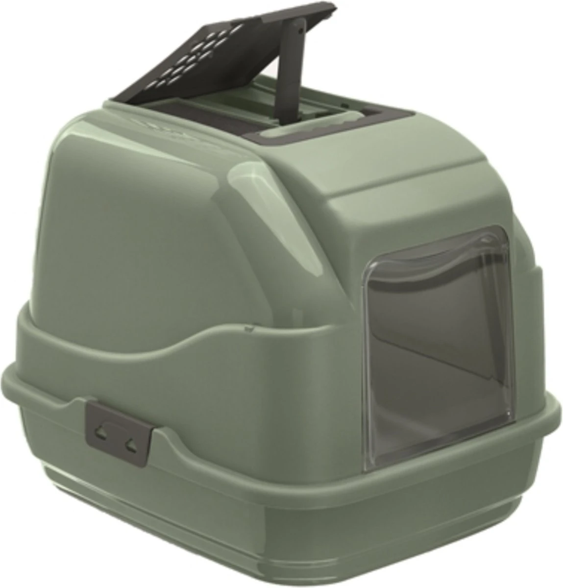 Imac Kattenbak Easy Cat Lichtgrijs 50x40x40 Cm 4 Imac Kattenbak Easy Cat Lichtgrijs 50x40x40 Cm - Afbeelding 2