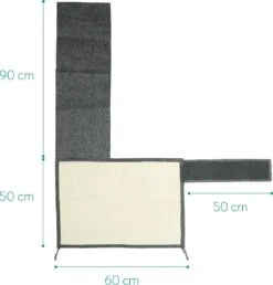 Navaris Katten Krabmat - Bescherming Van Meubels - Voor Banken En Stoelen - Krabbescherming - Rechtsdraaiend 19 Navaris Katten Krabmat - Bescherming Van Meubels - Voor Banken En Stoelen - Krabbescherming - Rechtsdraaiend -Winkel Voor Kattenbenodigdheden 1150x1200 2
