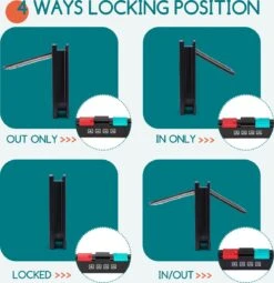 Nobleza Kattenluik Met Tunnel - 4 Vergrendelingsstanden - Weerbestendig - Binnen En Buiten - 28.5 X 25 Cm - Maat XL - Zwart -Winkel Voor Kattenbenodigdheden 1161x1200 4