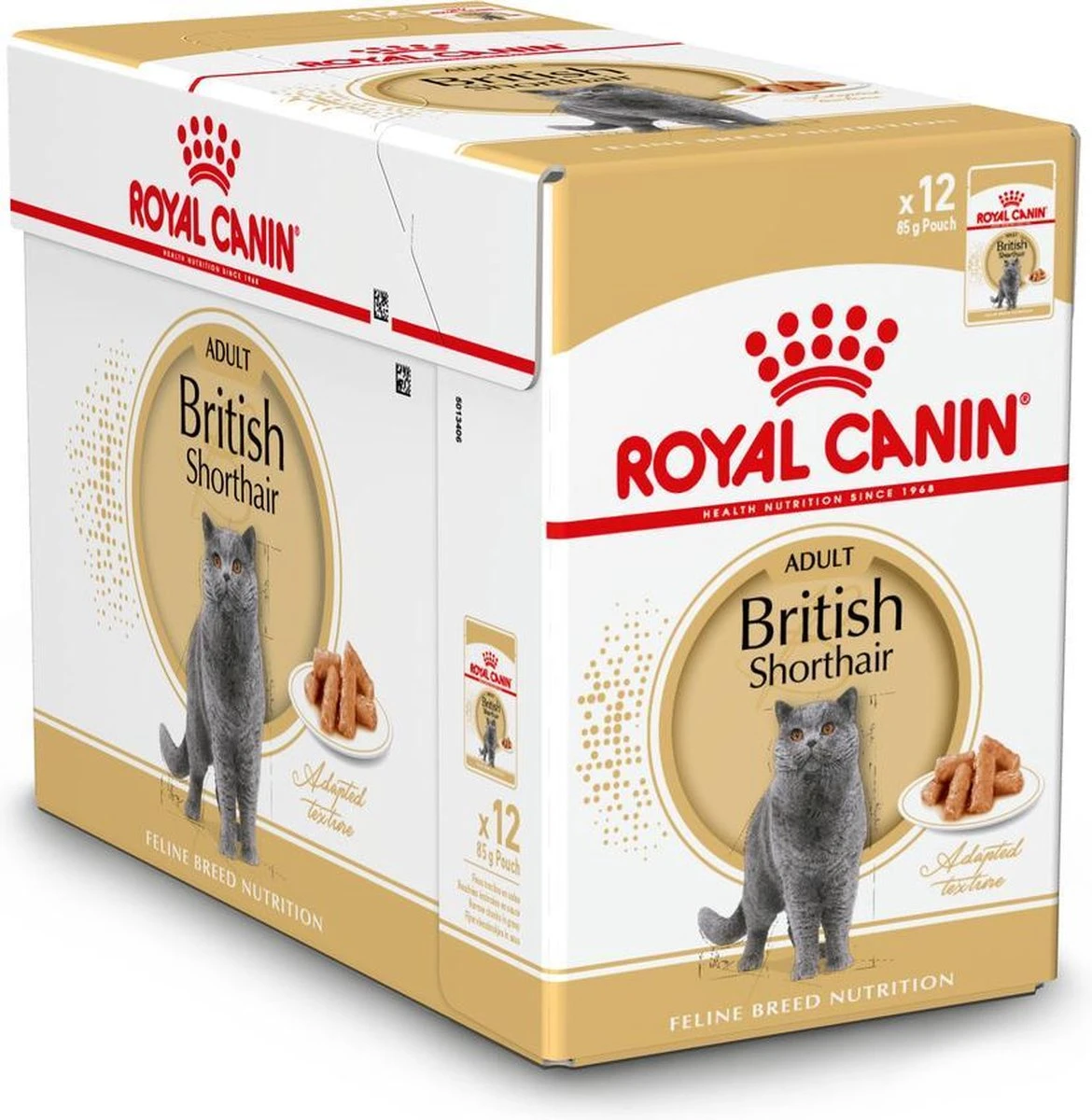 Royal Canin Fbn British Shorthair Adult Pouch - Kattenvoer - 12x85 G 10 Royal Canin Fbn British Shorthair Adult Pouch - Kattenvoer - 12x85 G - Afbeelding 8