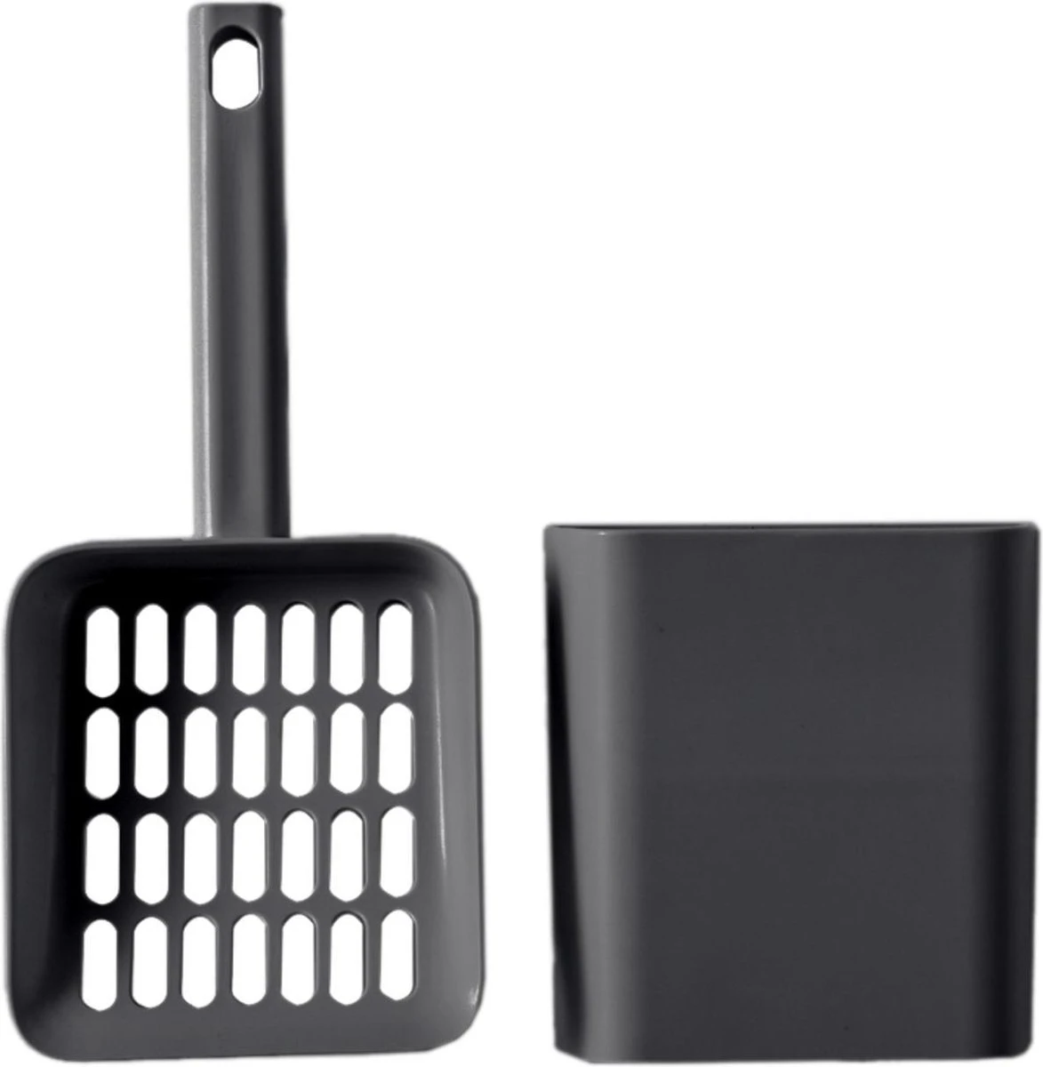 Hoopo® Dome Plus Kattenbak Grijs - Kattenbak - Kattenbakschep - 50x37.5x38cm - Grote Kattenbak 9 Hoopo® Dome Plus Kattenbak Grijs - Kattenbak - Kattenbakschep - 50x37.5x38cm - Grote Kattenbak - Afbeelding 7