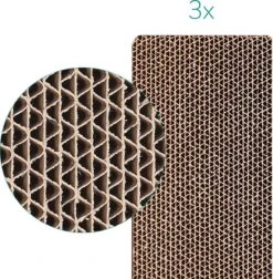 Navaris Kartonnen Krabplanken Voor Katten - Krabkarton Set Van 3 Stuks - 3 Krabmatten - Katten Karton Voor Ontspanning En Spelen 13 Navaris Kartonnen Krabplanken Voor Katten - Krabkarton Set Van 3 Stuks - 3 Krabmatten - Katten Karton Voor Ontspanning En Spelen -Winkel Voor Kattenbenodigdheden 1175x1200 5
