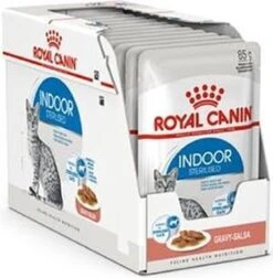 Royal Canin Feline Sterilised Indoor In Gravy 15 Royal Canin Feline Sterilised Indoor In Gravy -Winkel Voor Kattenbenodigdheden 1176x1200 1