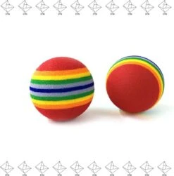 Merkloos EPIN | Katten Balletjes | Katten Speelgoed | Kattenspeeltjes | Interactief Spelen | Kittens | 3.5 CM | 2 Stuks -Winkel Voor Kattenbenodigdheden 1181x1200 8