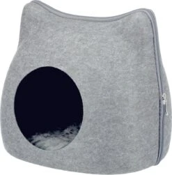 Trixie Relax Iglo Kat Vilt Grijs - 38X37X35 CM -Winkel Voor Kattenbenodigdheden 1183x1200 5