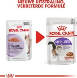 Royal Canin Feline Sterilised In Gravy (12X85 GR) -Winkel Voor Kattenbenodigdheden 1187x1200 1