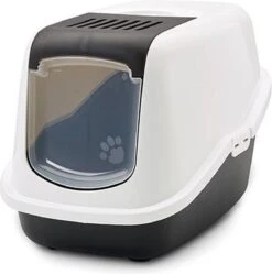 Savic Kattenbak Nestor - Kattenbak - Zwart/Wit - 56 X 39 X 38,5 26 Savic Kattenbak Nestor - Kattenbak - Zwart/Wit - 56 X 39 X 38,5 -Winkel Voor Kattenbenodigdheden 1190x1200 9