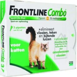 Frontline Combo Anti Vlooienmiddel En Tekenmiddel Kat - 3 Pipetten 28 Frontline Combo Anti Vlooienmiddel En Tekenmiddel Kat - 3 Pipetten -Winkel Voor Kattenbenodigdheden 1197x1200