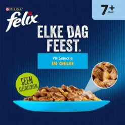Felix Elke Dag Feest Vis 7+ Senior - Katten Natvoer - 48 X 85g -Winkel Voor Kattenbenodigdheden 1198x1200 1
