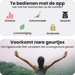 Dierboel Automatische Kattenbak - Zelfreinigende Kattenbak Met App - Ook Geschikt Voor Grote Katten 65L -Winkel Voor Kattenbenodigdheden 1198x1200 15