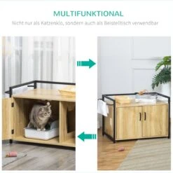PawHut Katzentoilett Mit Griff D31-053 -Winkel Voor Kattenbenodigdheden 1199x1200 16