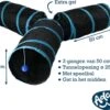 Adori Katten Tunnel 3 Gangen - Kattenspeelgoed - Ø25x50 Cm Zwart -Winkel Voor Kattenbenodigdheden 1200x1029