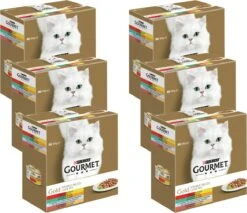 Gourmet Gold Luxe Mix - Kattenvoer Natvoer - Vis/Vlees - 48 X 85 G -Winkel Voor Kattenbenodigdheden 1200x1033 2