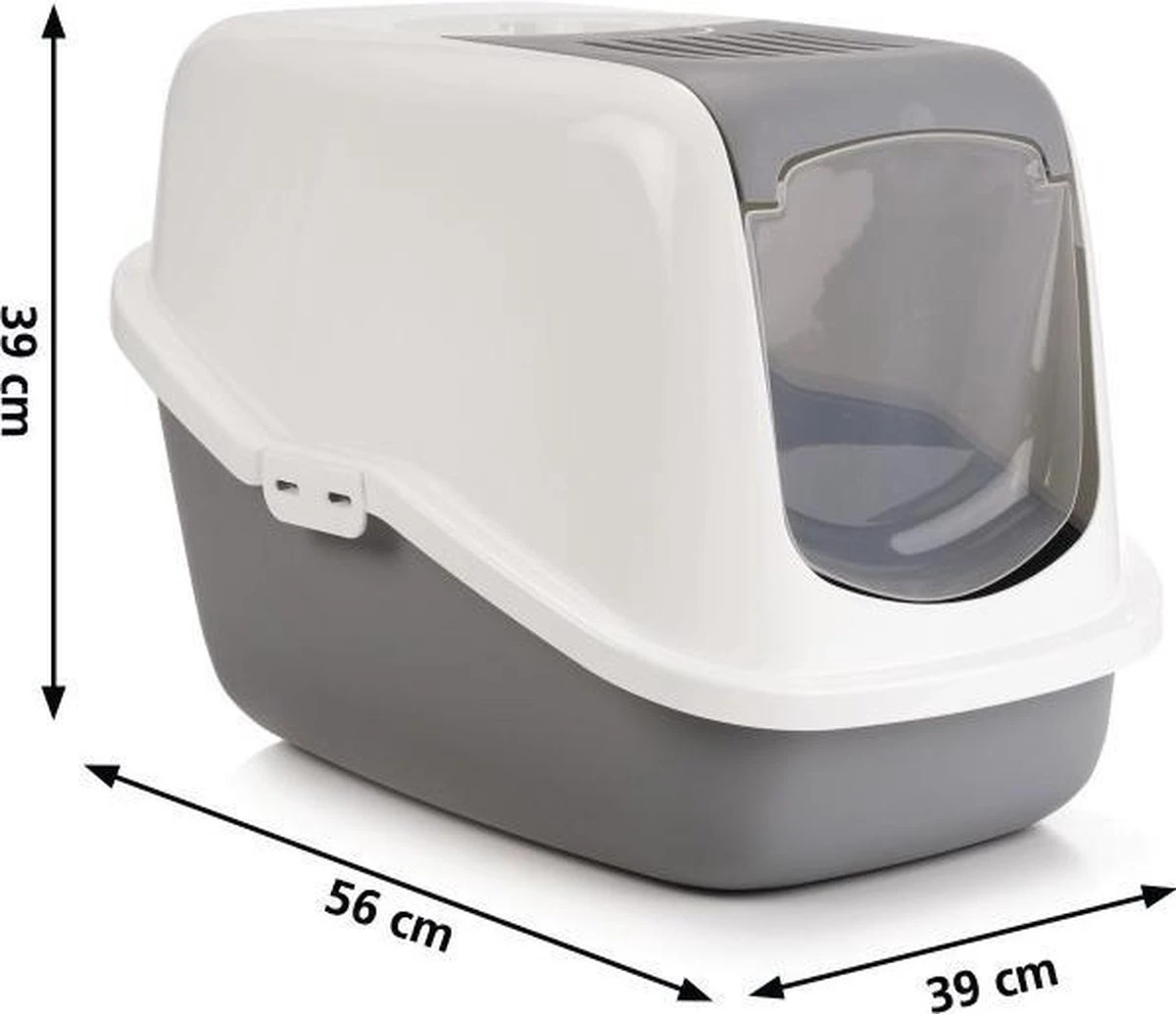 Savic Kattenbak Nestor - Medium 6 Savic Kattenbak Nestor - Medium - Afbeelding 4