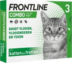 Frontline Combo Anti Vlooienmiddel En Tekenmiddel Kat - 3 Pipetten 24 Frontline Combo Anti Vlooienmiddel En Tekenmiddel Kat - 3 Pipetten -Winkel Voor Kattenbenodigdheden 1200x1053